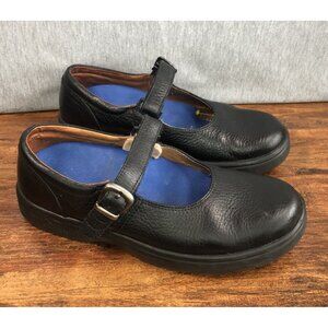 Dr. Comfort Women's Size‎ 6.5 M Diabetic Black Leather Merry Jane Comfort Shoes